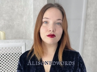 Alisonedwords